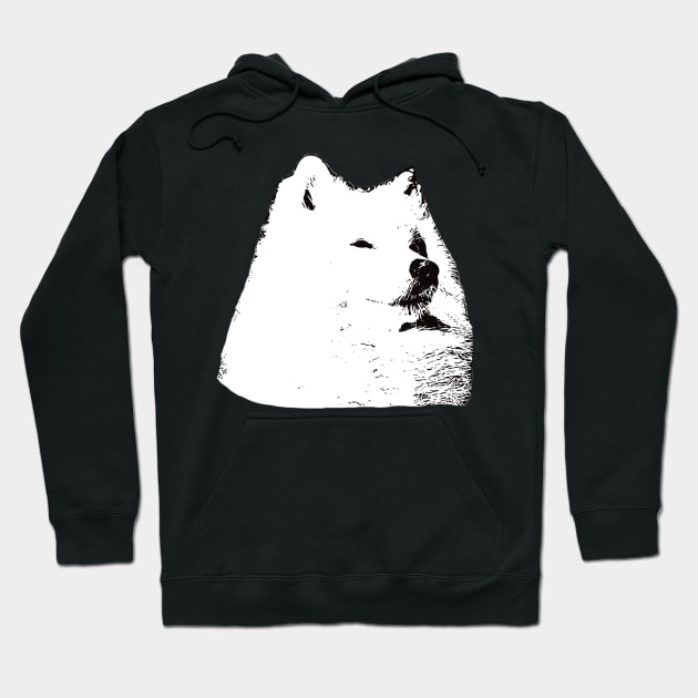 Samoyed - Smiley Christmas Gifts Hoodie by DoggyStyles